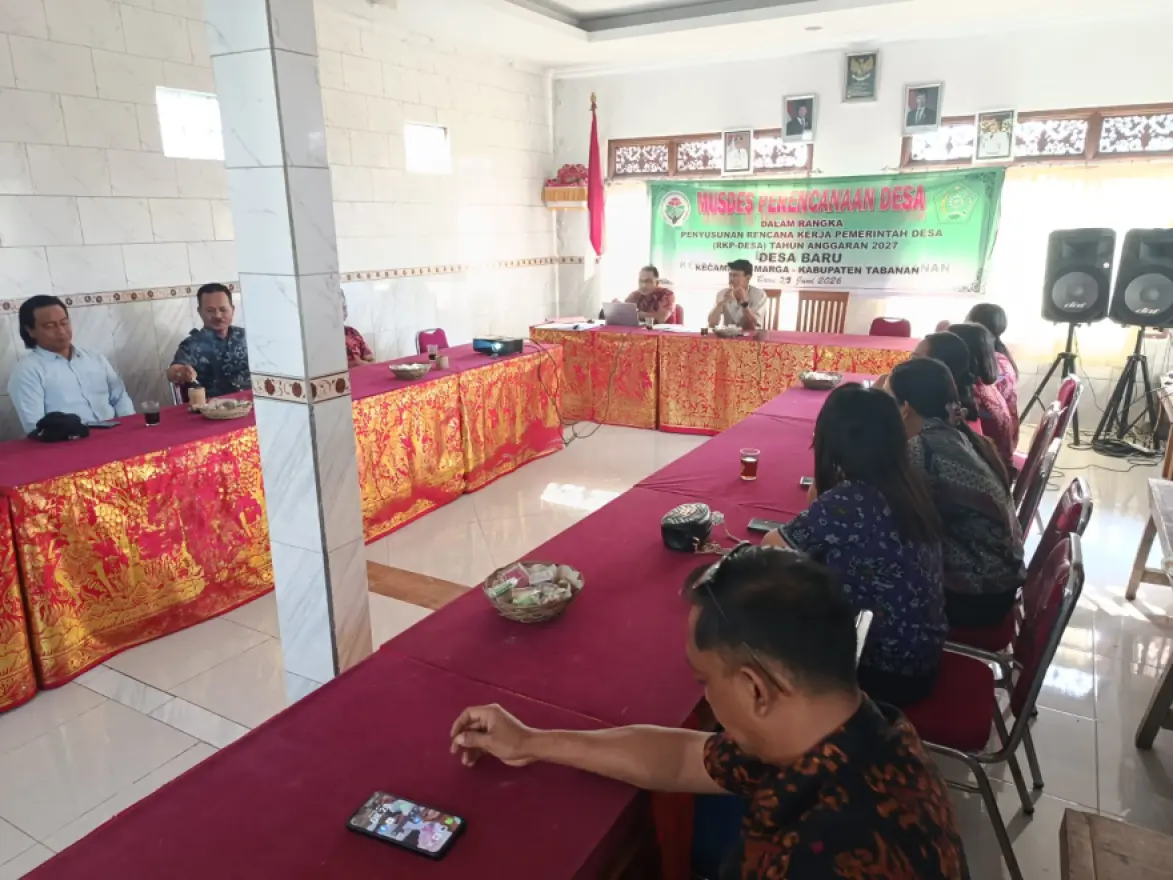 RAPAT PENYUSUNAN RKPDESA TA 2027